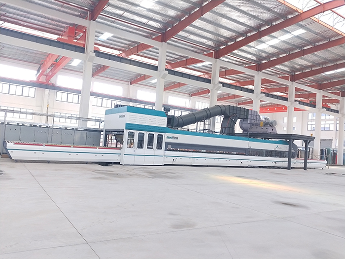 LandGlass UltraJet Glass Tempering Furnace Under Trial Run Before Shipment to Jiangsu