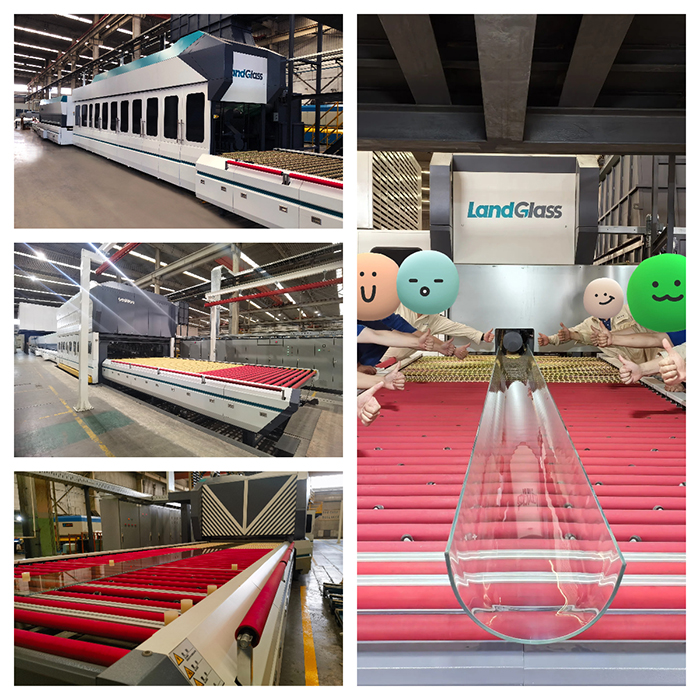 LandGlass Successfully Commissions Ultra-Small Radius Cylindrical Glass Tempering Furnace