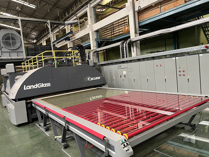 BSG Glass Chooses LandGlass Cyclone A2850U Glass Tempering Furnace