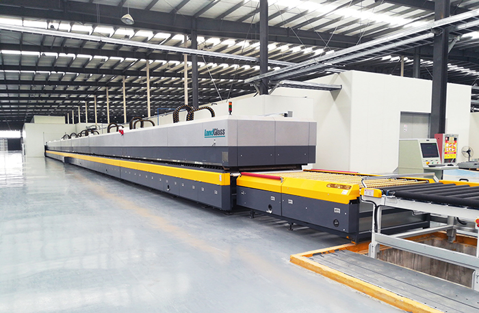 LD-AL continuous flat glass tempering furnace, perfect for PV glass tempering